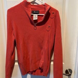 Sag Harbor Women's Coral Cowl Neck Sweater